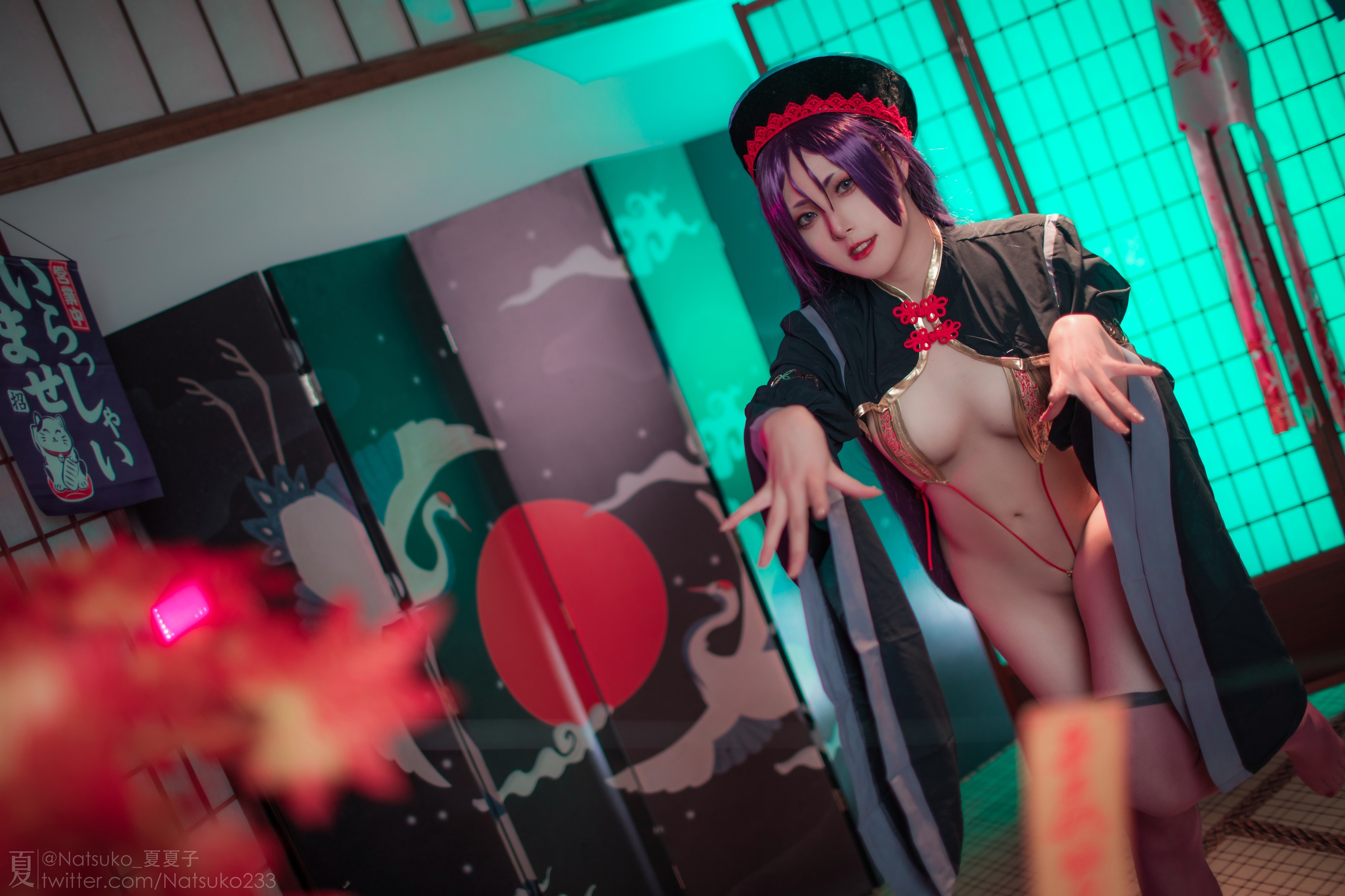 图片[1]-Natsuko夏夏子 – NO.064 FGO 源赖光 僵尸同人[51P]-XikXak